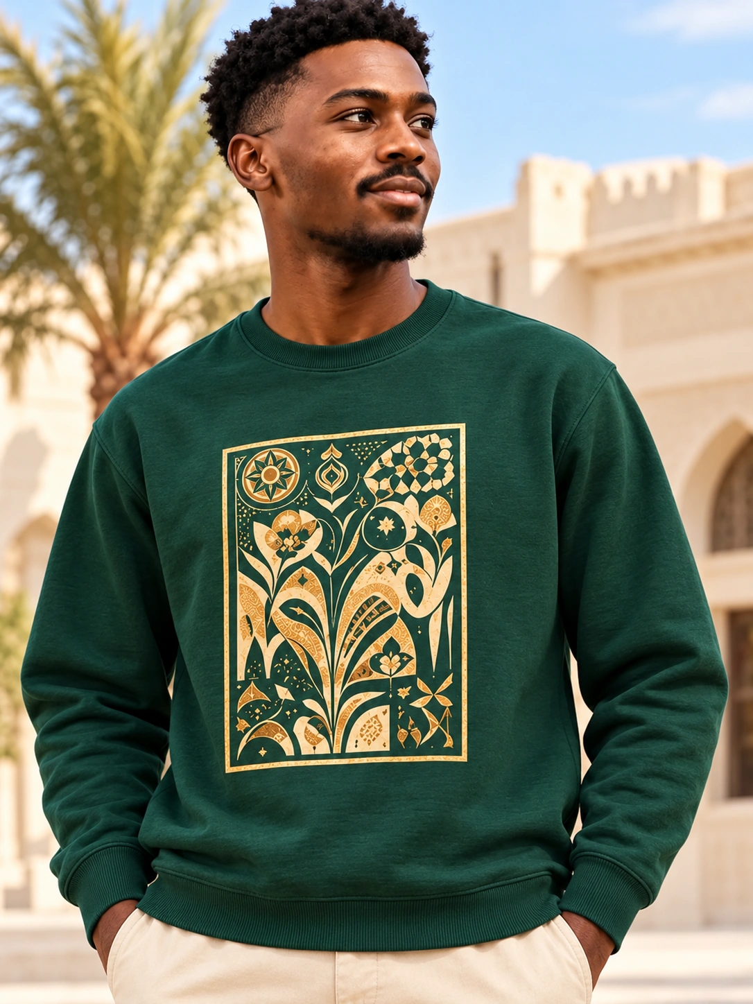 Palm Court Sweatshirt